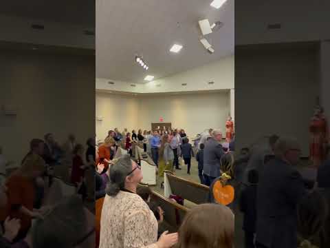 Pentecostal revival Holy Ghost blow out