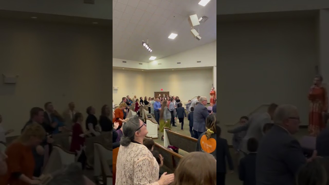 Pentecostal revival Holy Ghost blow out