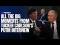 All The Big Moments From Tucker Carlson's Putin Interview