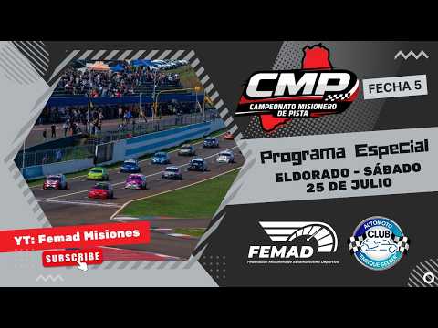 Programa Especial Campeonato Misionero de Pista Fecha 5 - Eldorado Misiones