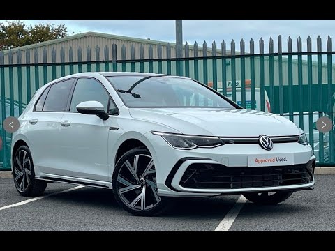 Approved Used Volkswagen Golf R-Line 2.0 TDI DSG Pure White | Wrexham Volkswagen