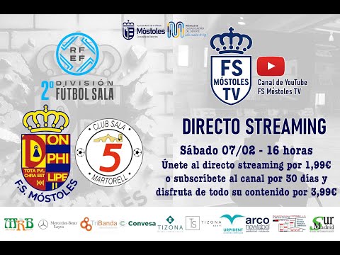 MRB - FS Móstoles Vs Sala 5 Martorell
