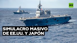 EE.UU. Y JAPON ENSAYAN COMBATES FRENTE A CHINA