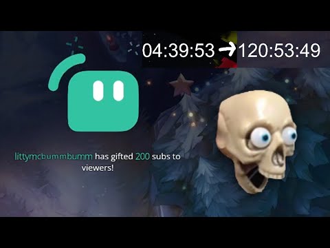 RATIRL's Subathon goes from 4 Hours to 4 Days