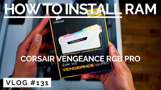 Video thumbnail for HOW TO INSTALL RAM | Corsair Vengeance RGB Pro Review & Setup by gillynova ➐ (gillynova)