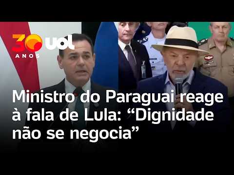 Ministro do Paraguai reage à fala de Lula sobre guerra: ‘Dignidade não se negocia’