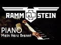Mein Herz Brennt - Rammstein - piano version ...