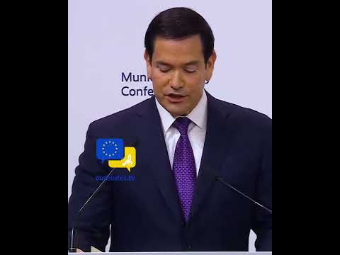 Video Thumbnail: De-Industrialization Was a Choice — Marco Rubio’s Warning to the West at #MSC2026 🇺🇸🇪🇺🔥