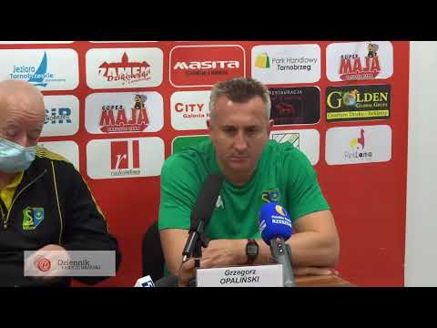 24.10.2020 - Konferencja prasowa Siarka Tarnobrzeg - KSZO 1929 Ostrowiec Świętokrzyski 2:2