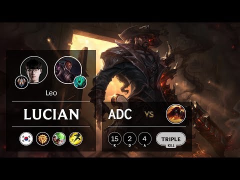Lucian ADC vs Sivir - KR Challenger Patch 9.13