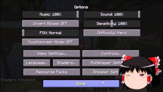 Minecraft【幻想クラフトSS】ゆっくり実況Part22