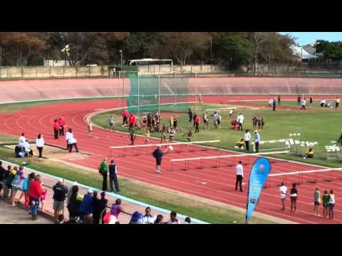 80m Hurdles Boys 13 Years old....Eastern Province Championships Final 2016  South Africa