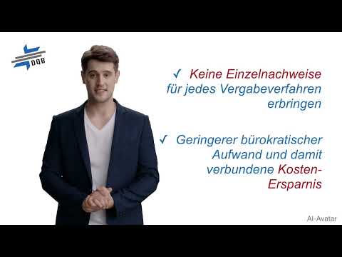 Präqualifizierung / Präqualifikation von Handwerks- und Bauunternehmen (PQ Bau VOB) mit der DQB GmbH