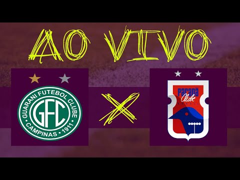 PRIMEIRO TEMPO | GUARANI 1 x 2 PARANA - AO VIVO - NARRAÇÃO - CAMPEONATO BRASILEIRO - SERIE B 2020