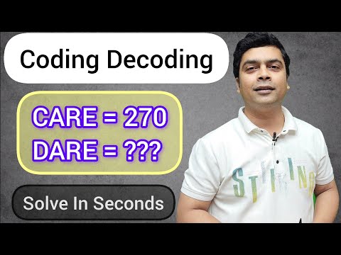 Coding Decoding Question Reasoning Tricks Codingdecodingtricks Reasoningtricks
