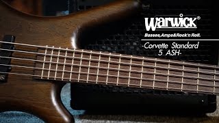 Video thumbnail for Warwick Pro Series - Corvette Standard 5 ASH by Asia Music Thailand