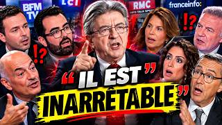 Jean Luc Mélenchon met d'accord tous les médias