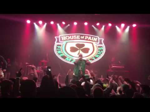 House of Pain running up on you live in Boston on St. Patrick's Day