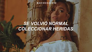 KAROL G, Marco Antonio Solís - Coleccionando Heridas (Letra)