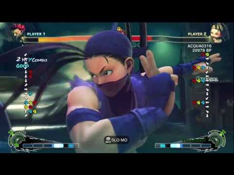 Tokido [Akuma] vs ACQUA0316 [Ibuki] SSF4 Japanese Online Ranked Matches - TRUE-HD