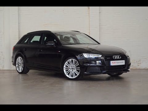 KS17XEE AUDI A4 AVANT TDI QUATTRO S LINE BLACK 2017, Slough Audi