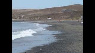 preview picture of video 'Tarajalejo. Playa de Tarajalejo. Tarajalejo Strande.'
