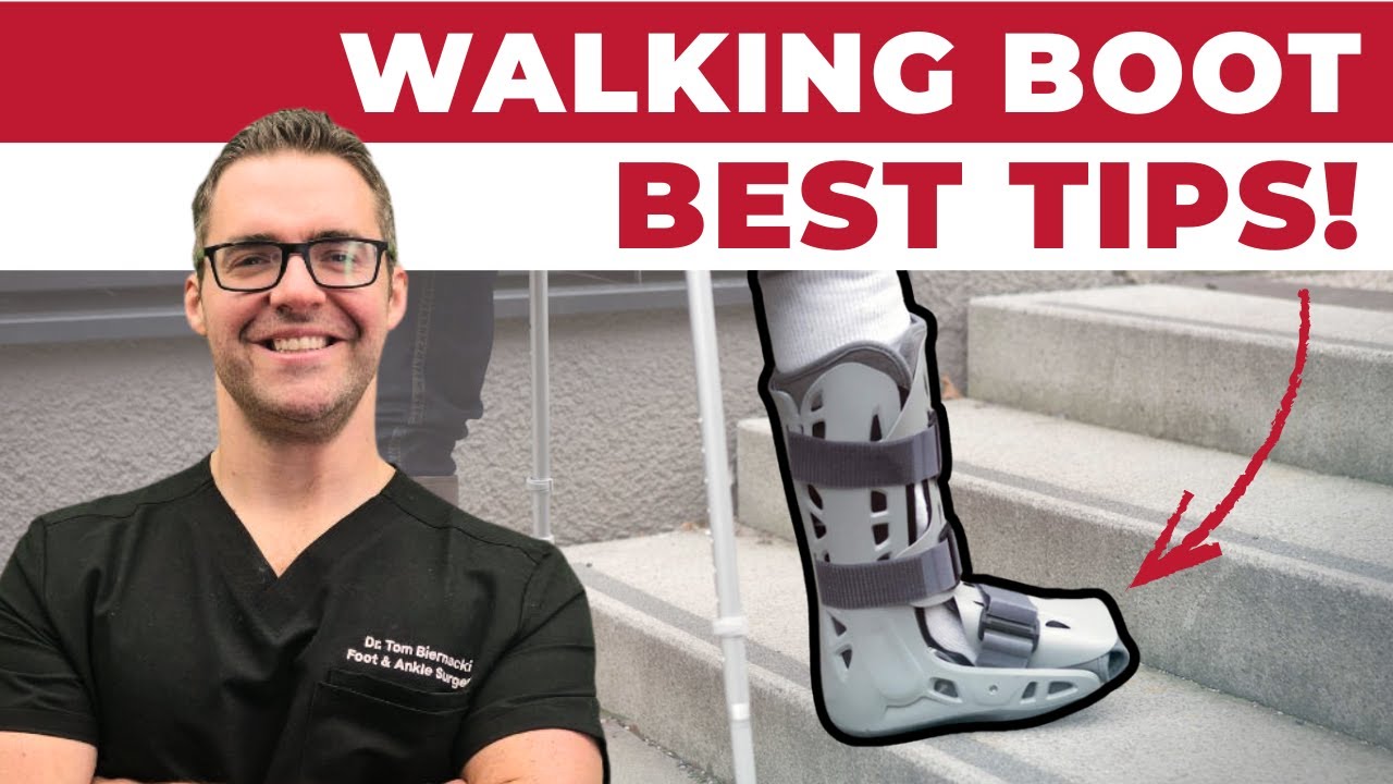 Aircast Walking Boot: BEST TIPS [Broken Foot or Broken Ankle]