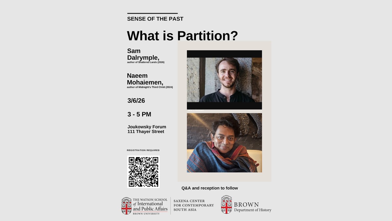 Sam Dalrymple and Naeem Mohaiemen - What is Partition?