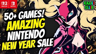 50+ GAMES! AMAZING Nintendo NEW YEAR Eshop Sale for Switch/Switch 2!