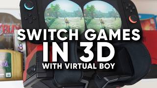 Virtual Boy Enhances Switch 1 Games in VR