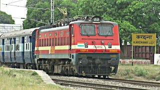 preview picture of video '12505 North East Express Accelerating Towards Allahabad with ET WAP 4'