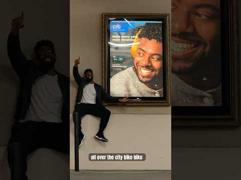 My Number ONE Big & Tall #model moment! Citibank Billboard ads. #Wilhelmina