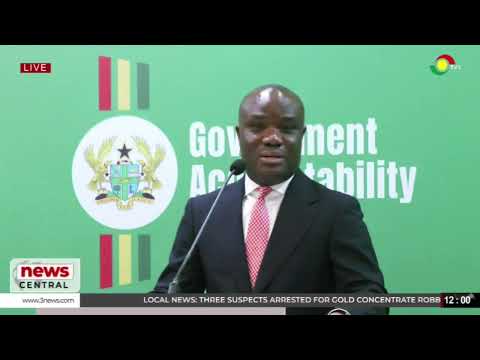 Energy Minister John Jinapor addresses the media || 16-07-2025
