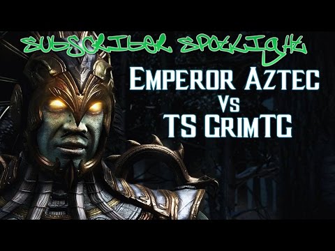 NO VARIATION KOTAL KAHN!?! | TS GrimTG (Sub-Zero) vs Emperor Aztec (Kotal Kahn) MKX Spotlight