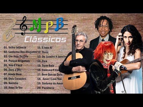 MPB As Melhores - As melhores músicas MPB - Zé Ramalho, Raimundo Fagner,  Djavan, Rita Lee