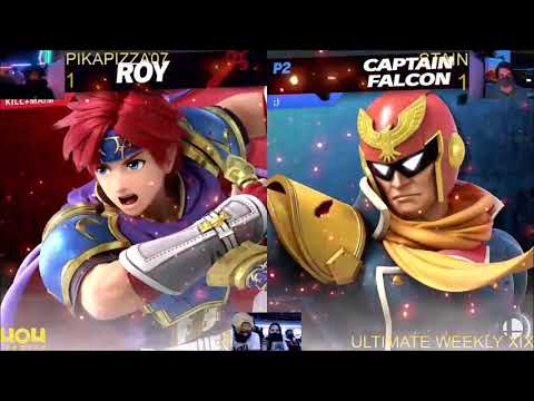 4o4 Ultimate Weekly XIX - PIKAPIZZA07 (Roy, Incineroar) vs Stain (Capt. Falcon, DK) - Winners Semi