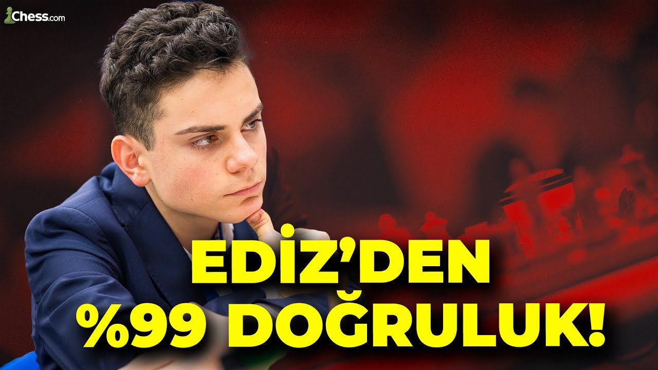 Ediz 4 Vezirin Olduğu Tahtada %99 İle Oynayarak Mat Etti!