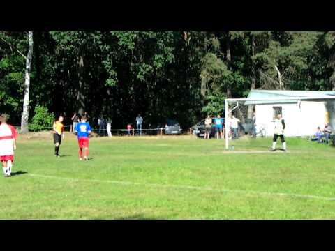 Zorza Szczawin - Mecz z Orkanem, nie udany rzut karny