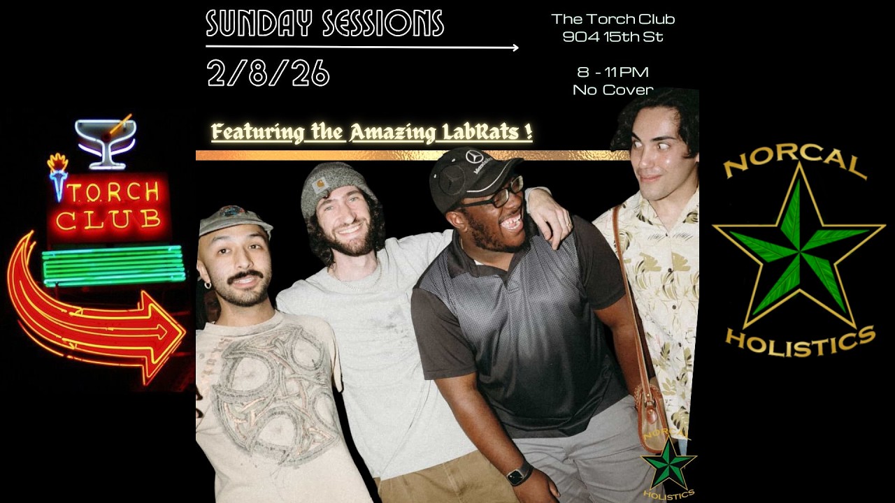 Sunday Sessions with the Lab Rats - Live at the Torch Club - February 8th, 2026
