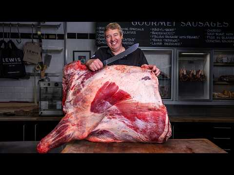 How a Master Butcher a Breaks Down a Forequarter of Beef