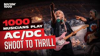 Shoot to Thrill - AC/DC Played by 1000 Musicians | Rockin'1000