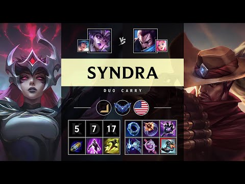 Syndra Carry vs Yasuo - NA Diamond Patch 25.18