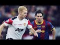Lionel Messi vs Paul scholes