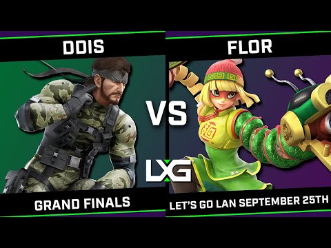 LXG Let's Go LAN September 25th - GRAND FINALS - DDIS (Snake) vs FLOR (Min Min/Lucina)