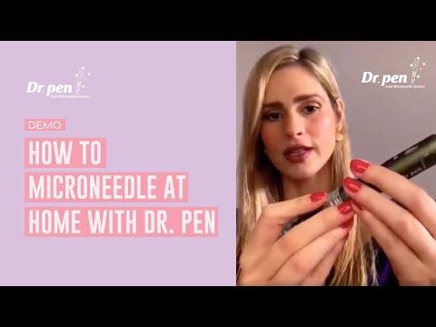 How to Microneedle at Home with the Dr Pen M8