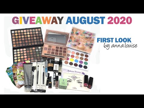 Instagram Beauty Giveaway August 2020 Details of all the free make up and beauty products included!