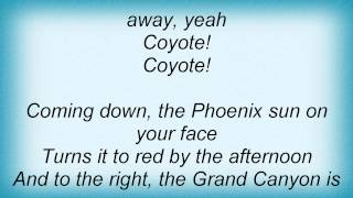Better Than Ezra - Coyote Lyrics