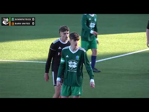 Downpatrick v Barn United - Under 17 Gavin Moore Second Division Cup Final - June 2021