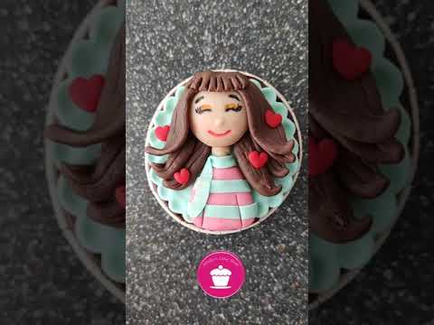 çikolatalı figürlü cupcakeler