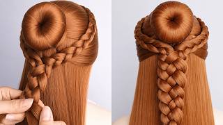 Top 3 Easy Different Type Of Hairstyles | Beautiful Hairstyles For Outing | New Hairstyle For Party